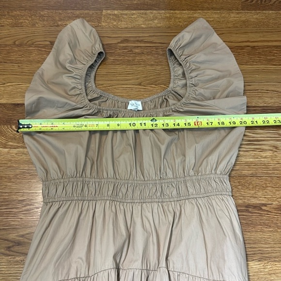 Marea By Liz Joy JANE DRESS Camel Tan Size Large - Picture 10 of 12